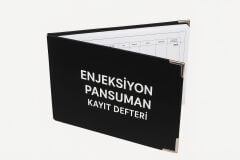 Enjeksiyon Pansuman Kayıt Defteri 001 - 400 Numaralı