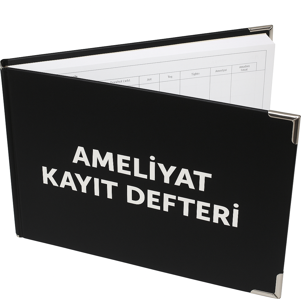Ameliyat Kayıt Defteri 001 - 200 Numaralı