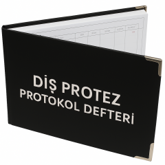 Diş Protez Protokol  Defteri 001 - 200 Numaralı