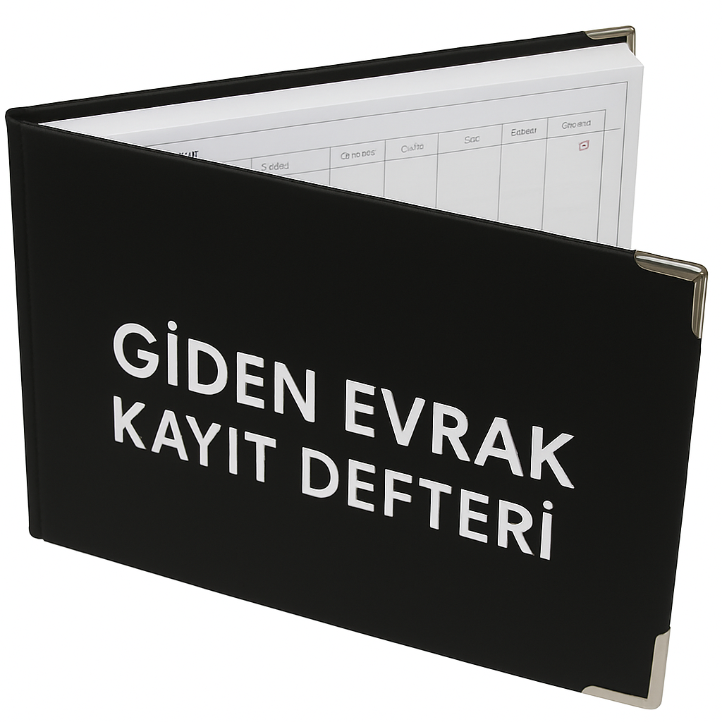 Giden Evrak Kayıt Defteri 001 - 200 Numaralı