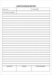 Şantiye Defteri İ (Günlük)