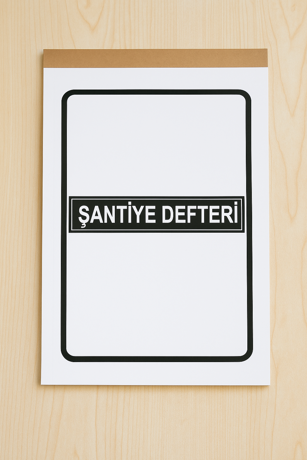 Şantiye Defteri İ (Günlük)