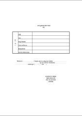 Ataşman Defteri 01 - 50 Numaralı Otokopili