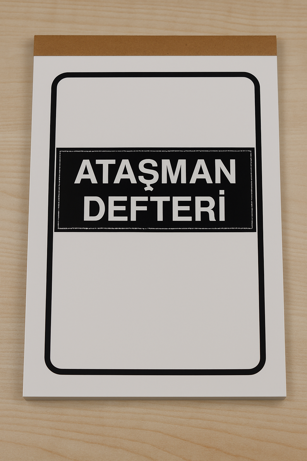 Ataşman Defteri 01 - 50 Numaralı Otokopili