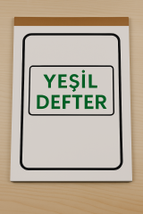 Yeşil Defter 01 - 50 Numaralı Otokopili