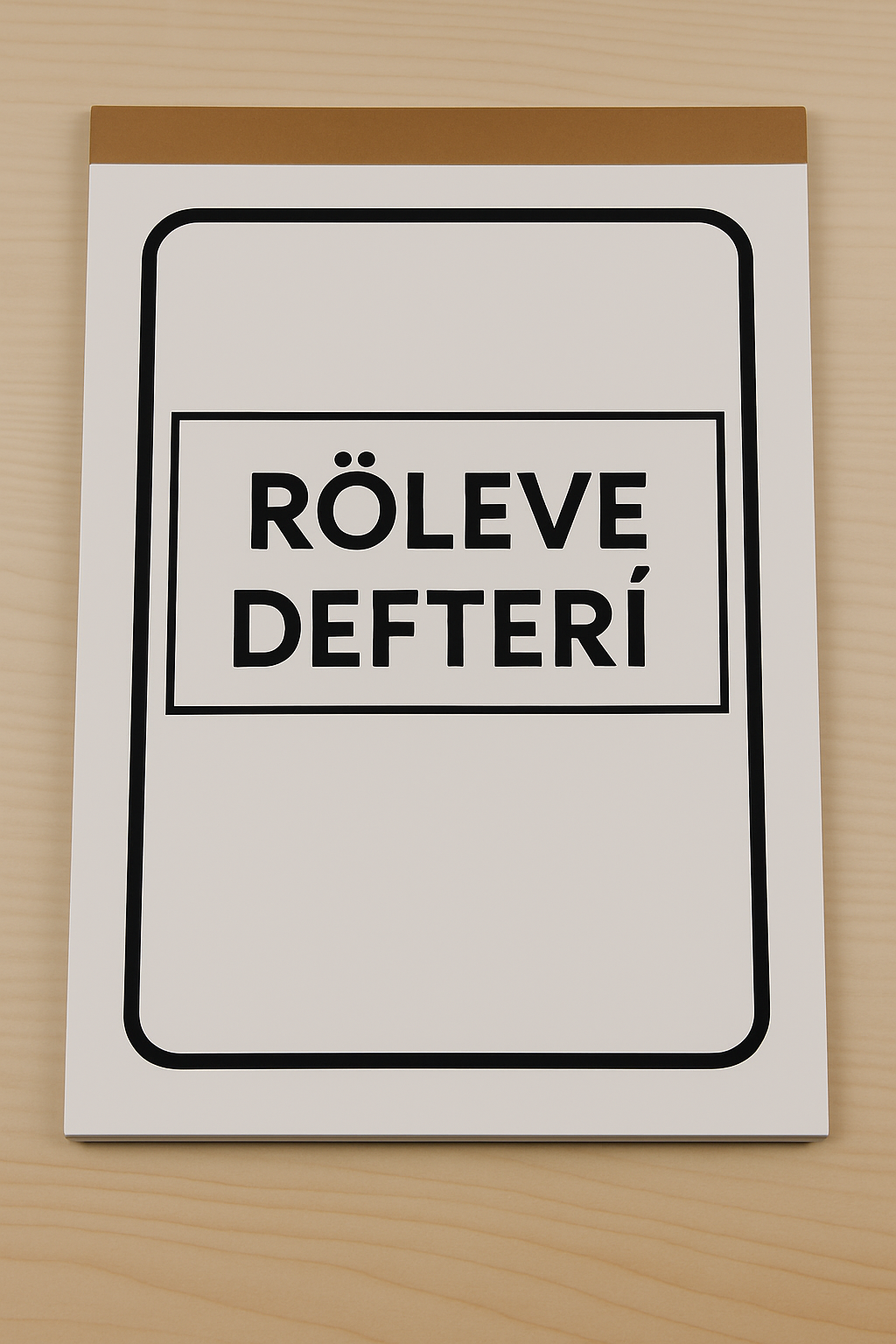 Röleve Defteri 01 - 50 Numaralı Otokopili